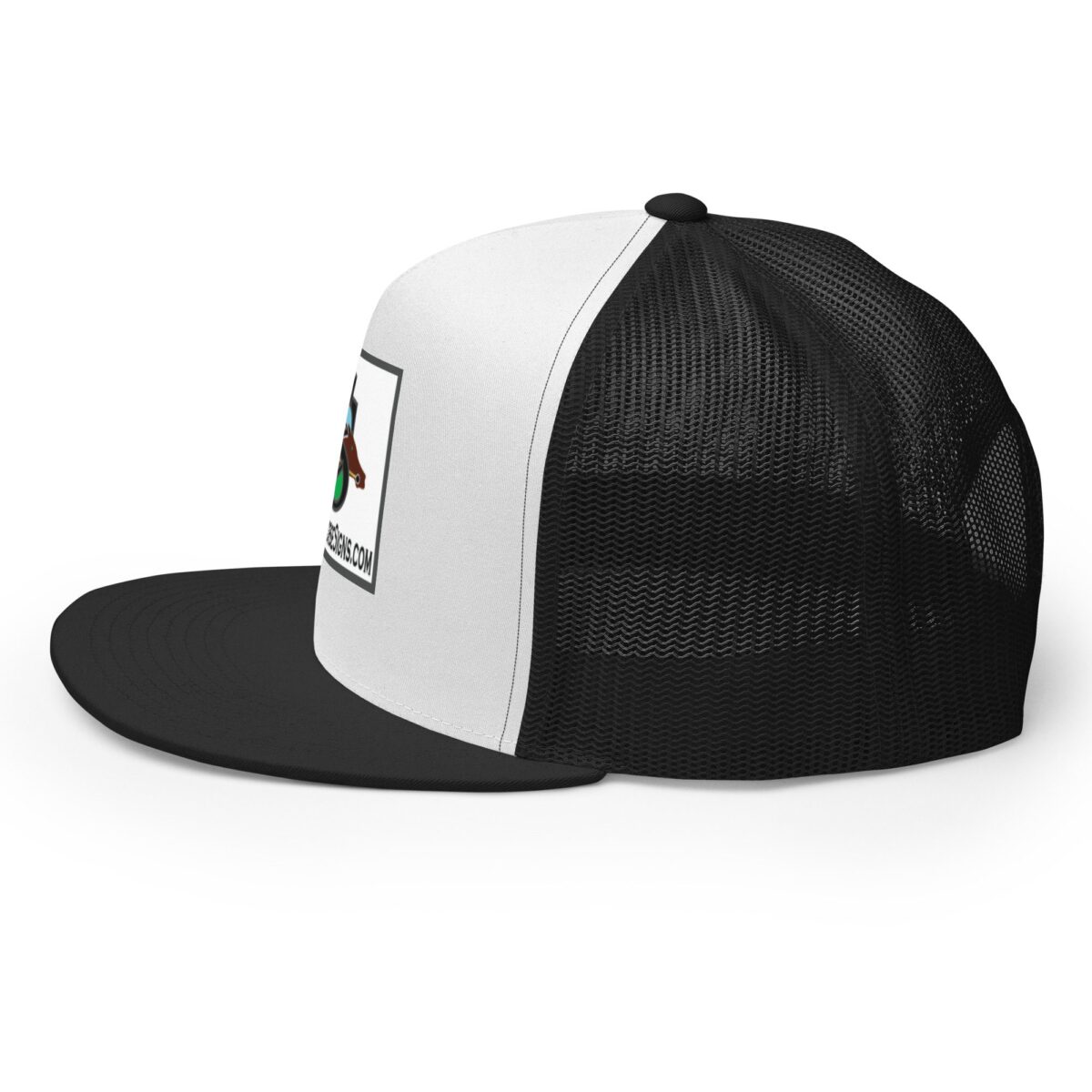 5 Panel Trucker Cap Black White Black Left 679b8d1f35f3b.jpg