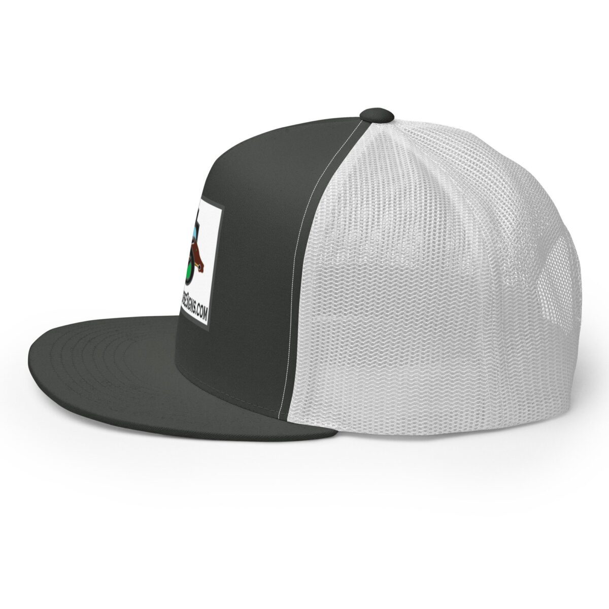 5 Panel Trucker Cap Charcoal White Left 679b8d1f35955.jpg