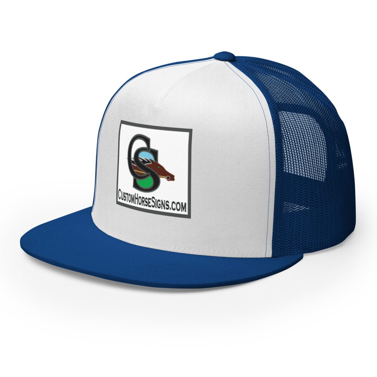 5 Panel Trucker Cap Royal White Royal Left Front 679b8d1f36837.jpg