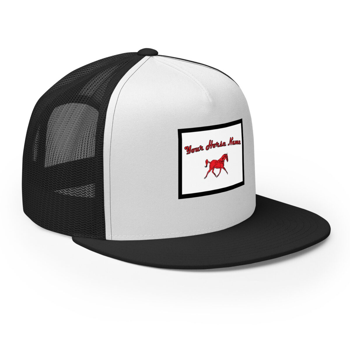 5 Panel Trucker Cap Black White Black Right Front 67a3bef2abbd2.jpg