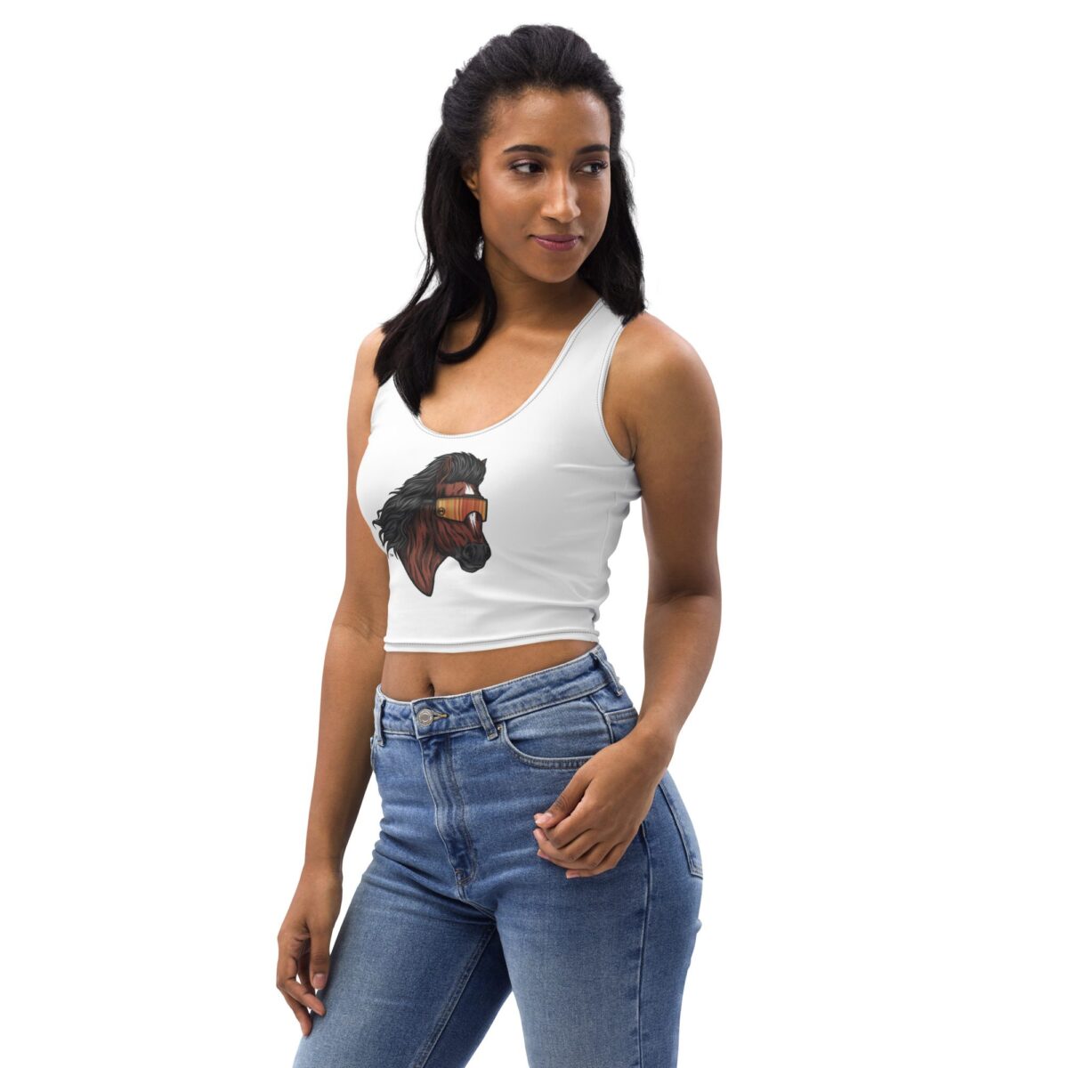Horse Mullet Crop Top - Image 4
