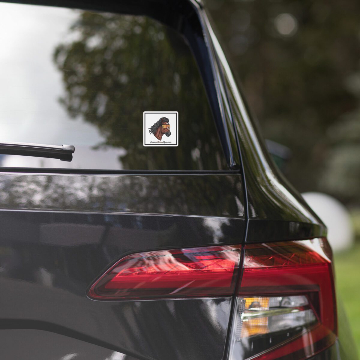 Horse Mullet Bubble-Free Stickers