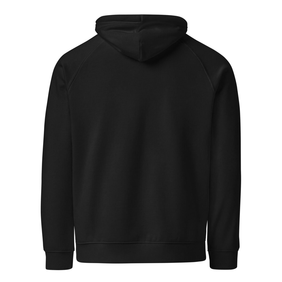 Horse Mullet Unisex Eco Raglan Hoodie - Image 8