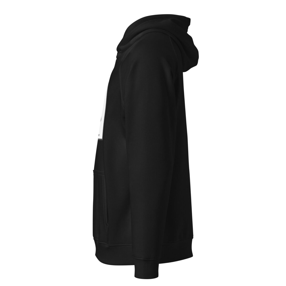 Horse Mullet Unisex Eco Raglan Hoodie - Image 6