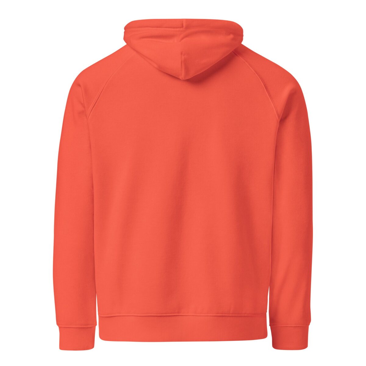Horse Mullet Unisex Eco Raglan Hoodie - Image 20