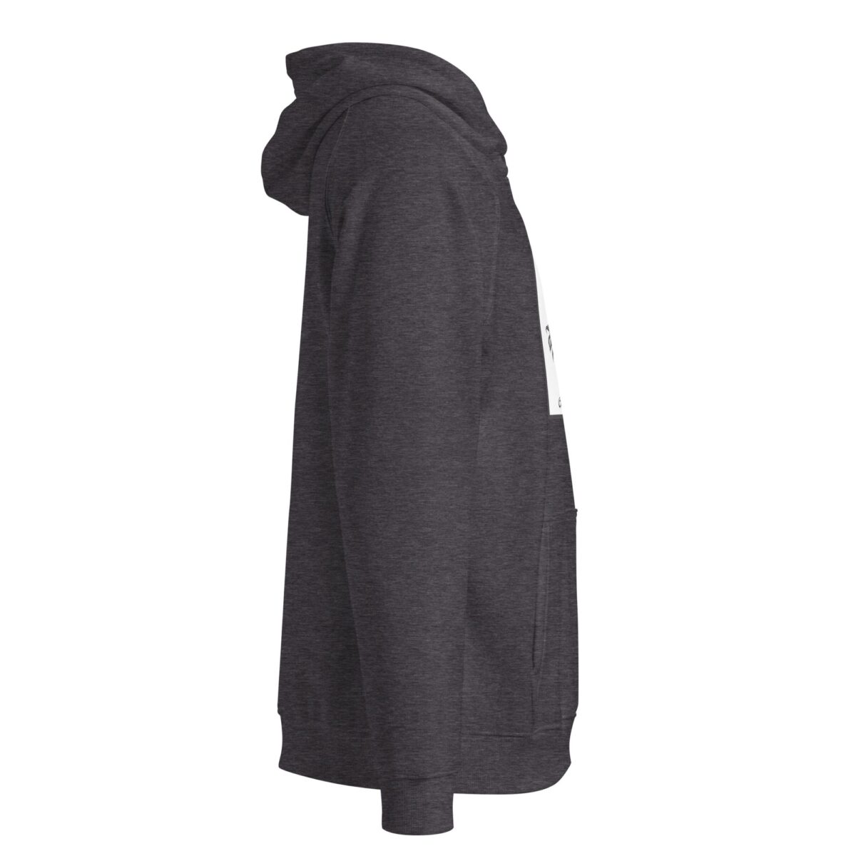 Horse Mullet Unisex Eco Raglan Hoodie - Image 11