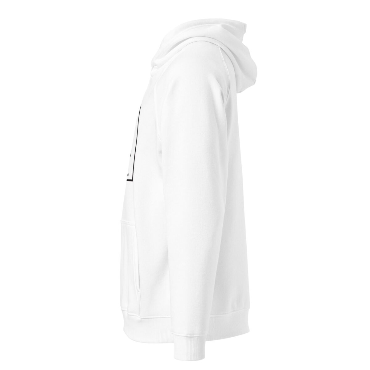 Horse Mullet Unisex Eco Raglan Hoodie - Image 22