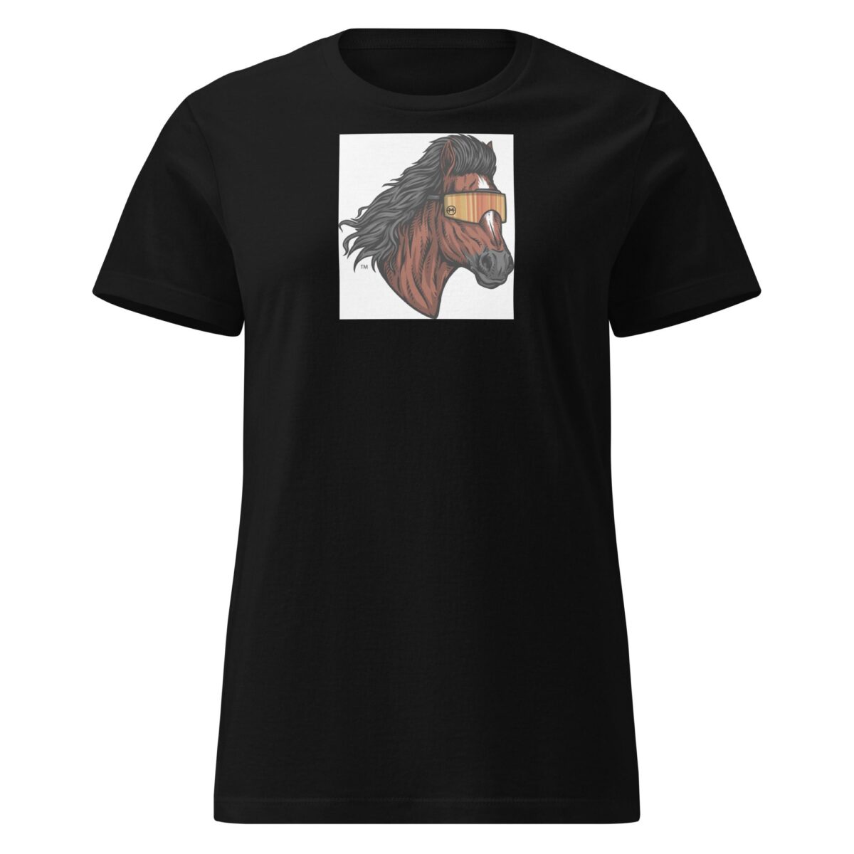 Horse Mullet Women’s Basic Softstyle T-Shirt