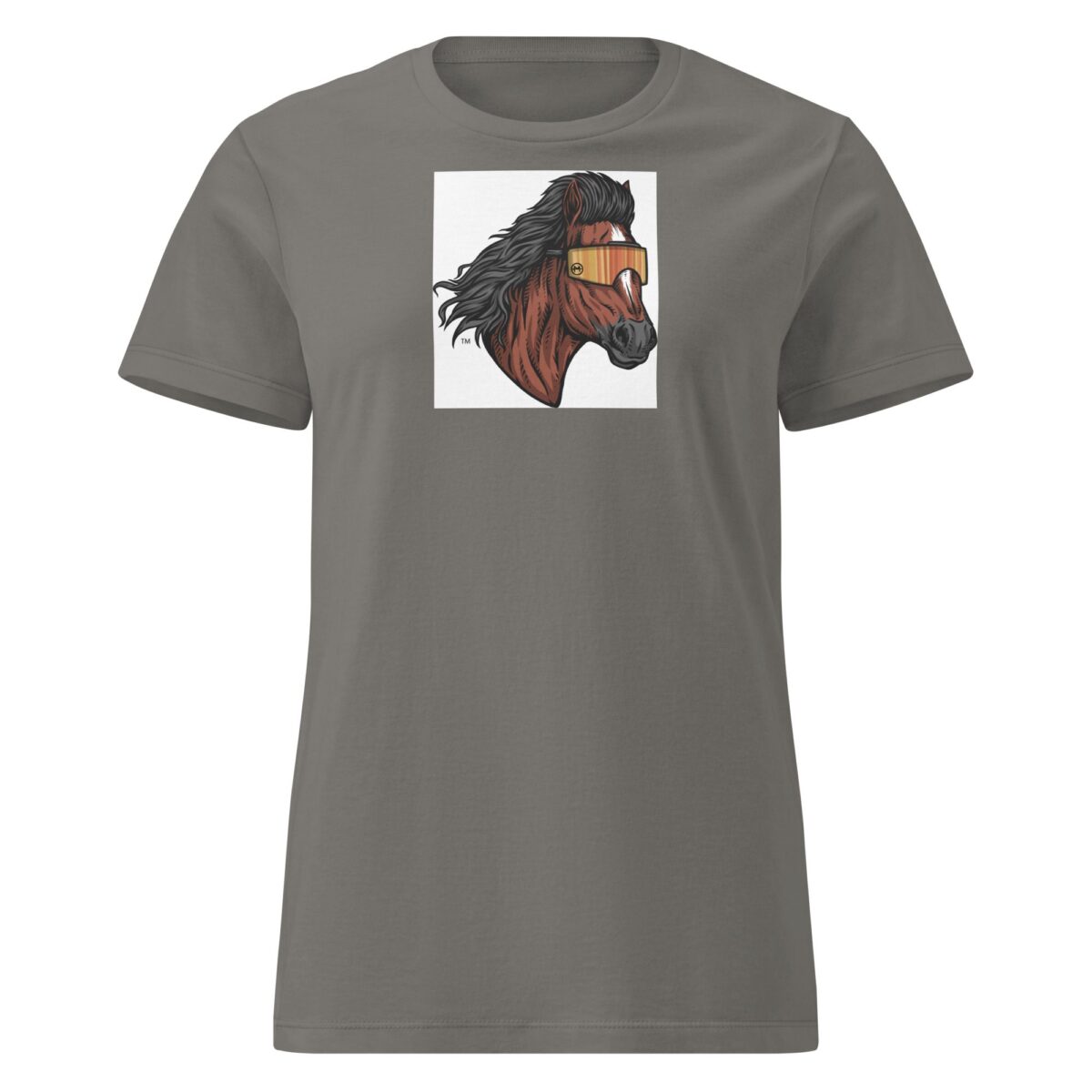 Horse Mullet Women’s Basic Softstyle T-Shirt - Image 25