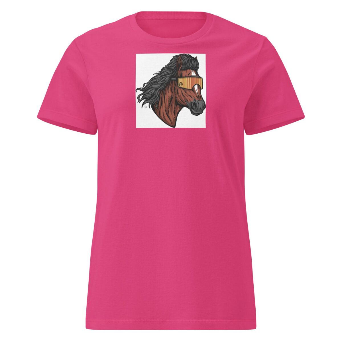 Horse Mullet Women’s Basic Softstyle T-Shirt - Image 21