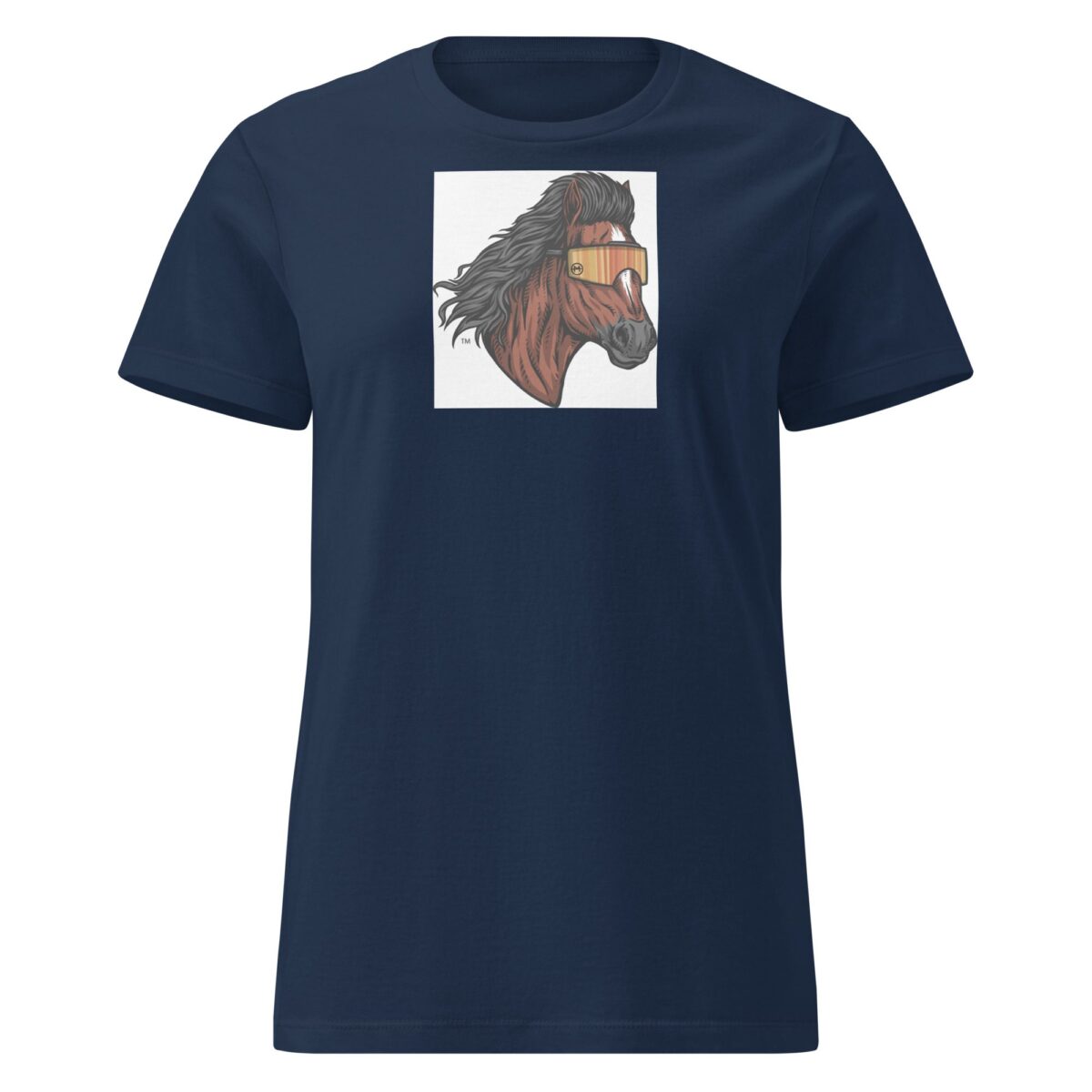 Horse Mullet Women’s Basic Softstyle T-Shirt - Image 5