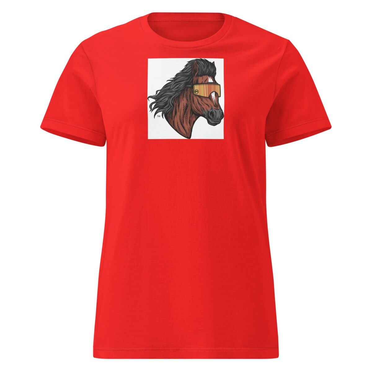 Horse Mullet Women’s Basic Softstyle T-Shirt - Image 13