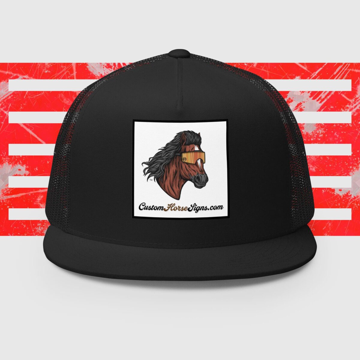 Horse Mullet Trucker Cap - Image 2