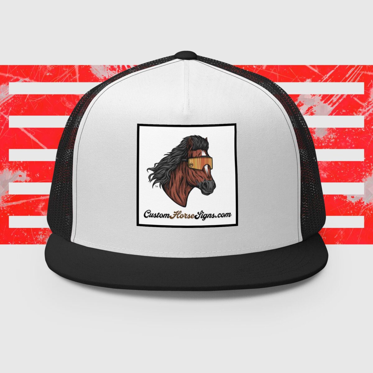 Horse Mullet Trucker Cap - Image 3