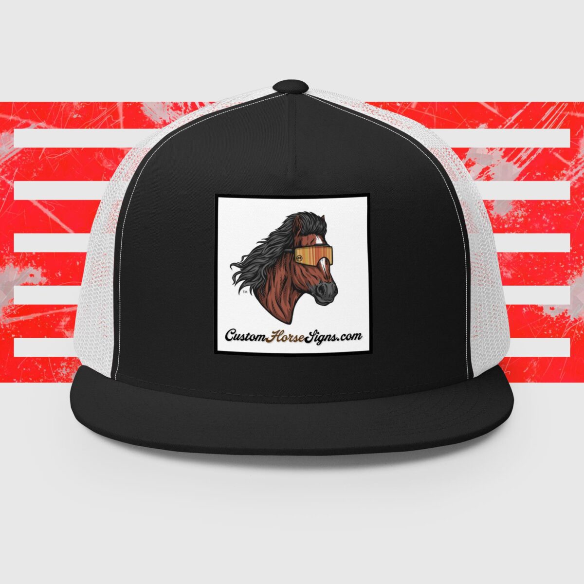 Horse Mullet Trucker Cap