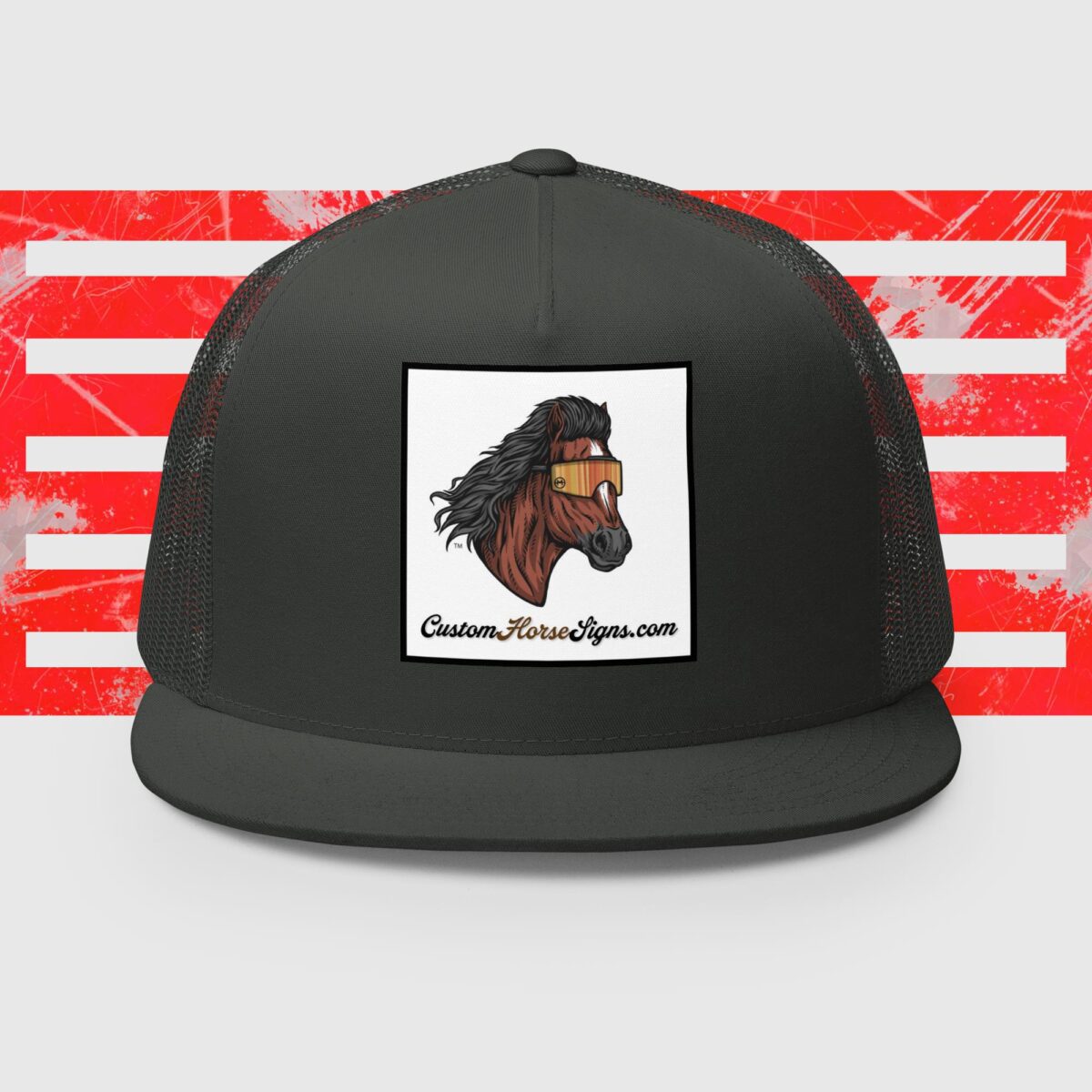 Horse Mullet Trucker Cap - Image 4
