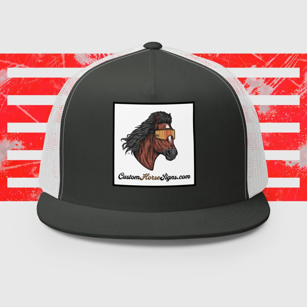 Horse Mullet Trucker Cap - Image 5