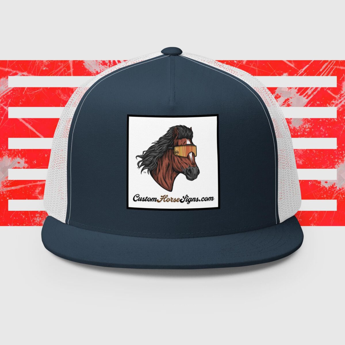 Horse Mullet Trucker Cap - Image 7