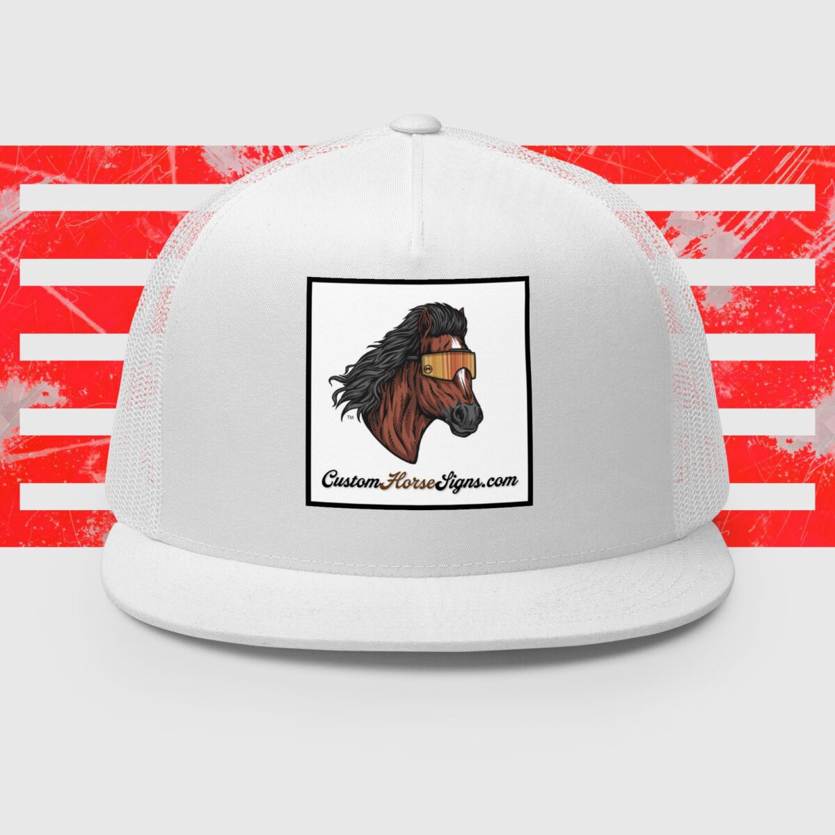 Horse Mullet Trucker Cap - Image 9