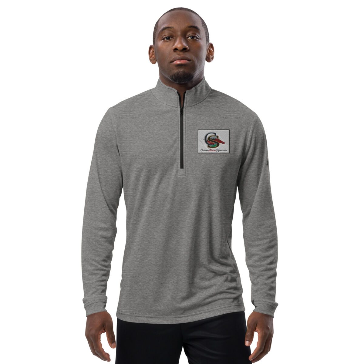Custom Horse Signs Quarter Zip Pullover
