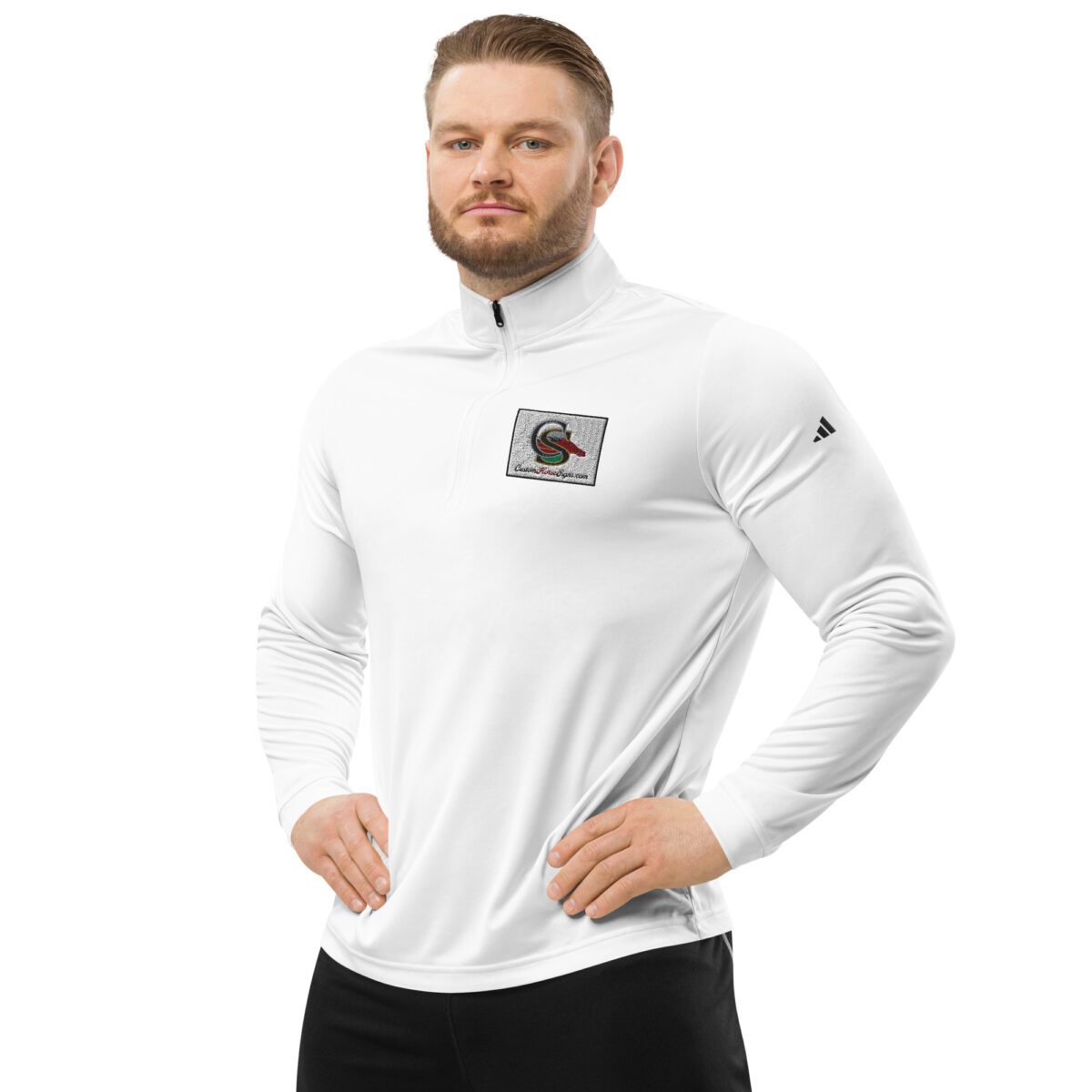 Custom Horse Signs Quarter Zip Pullover - Image 4