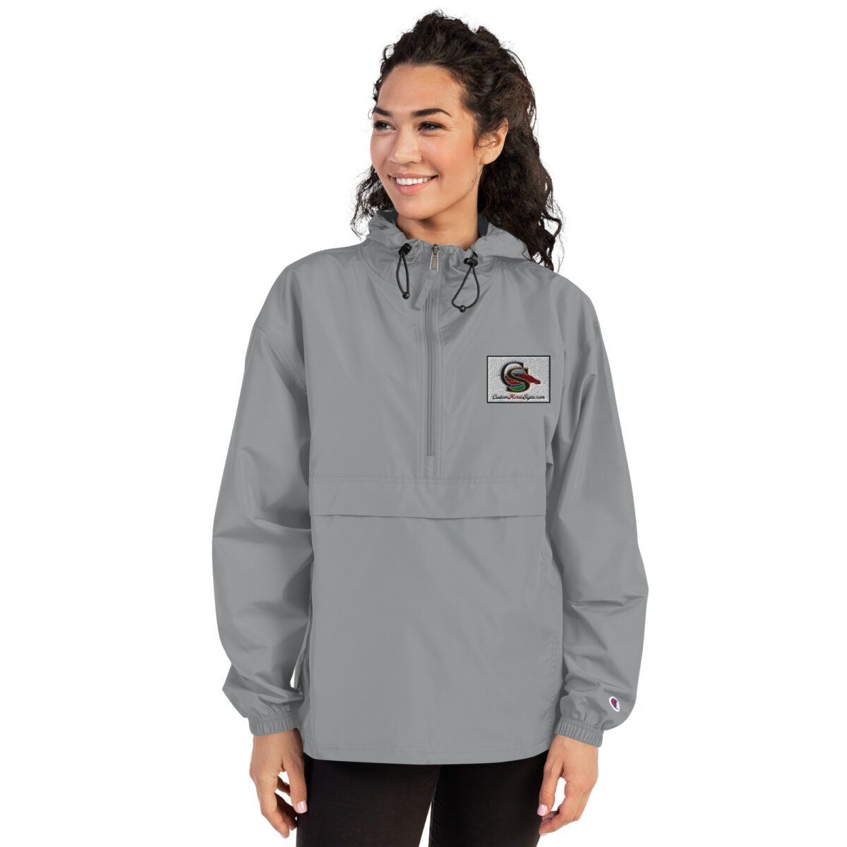 Custom Horse Signs Embroidered Champion Packable Jacket - Image 15