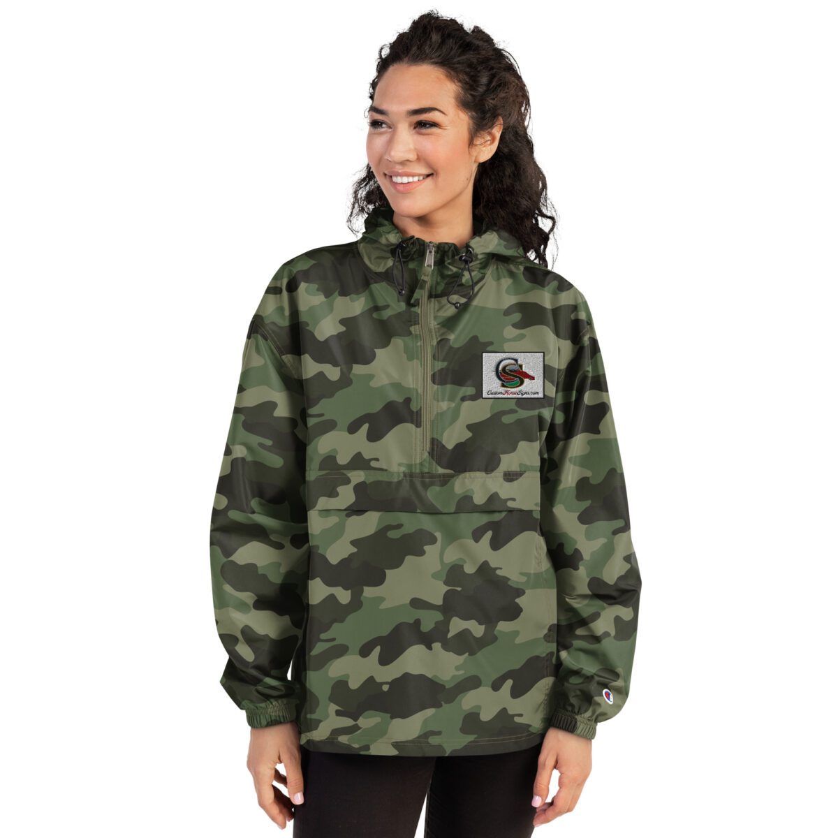 Custom Horse Signs Embroidered Champion Packable Jacket - Image 13