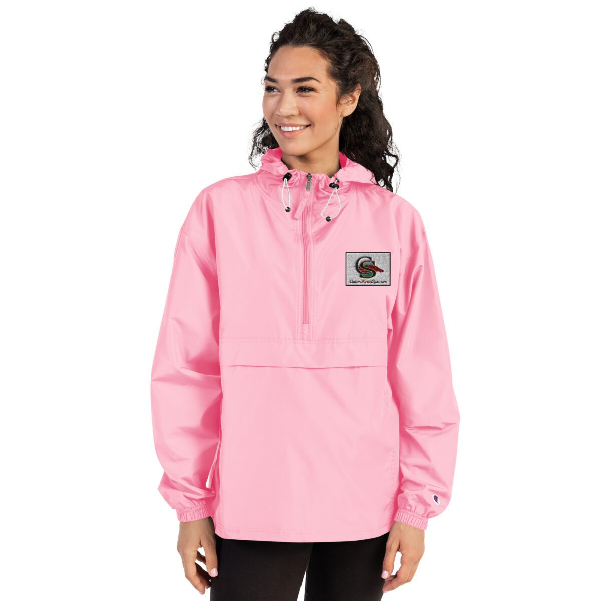 Custom Horse Signs Embroidered Champion Packable Jacket - Image 19