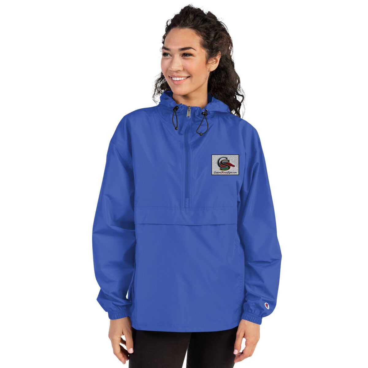 Custom Horse Signs Embroidered Champion Packable Jacket - Image 11
