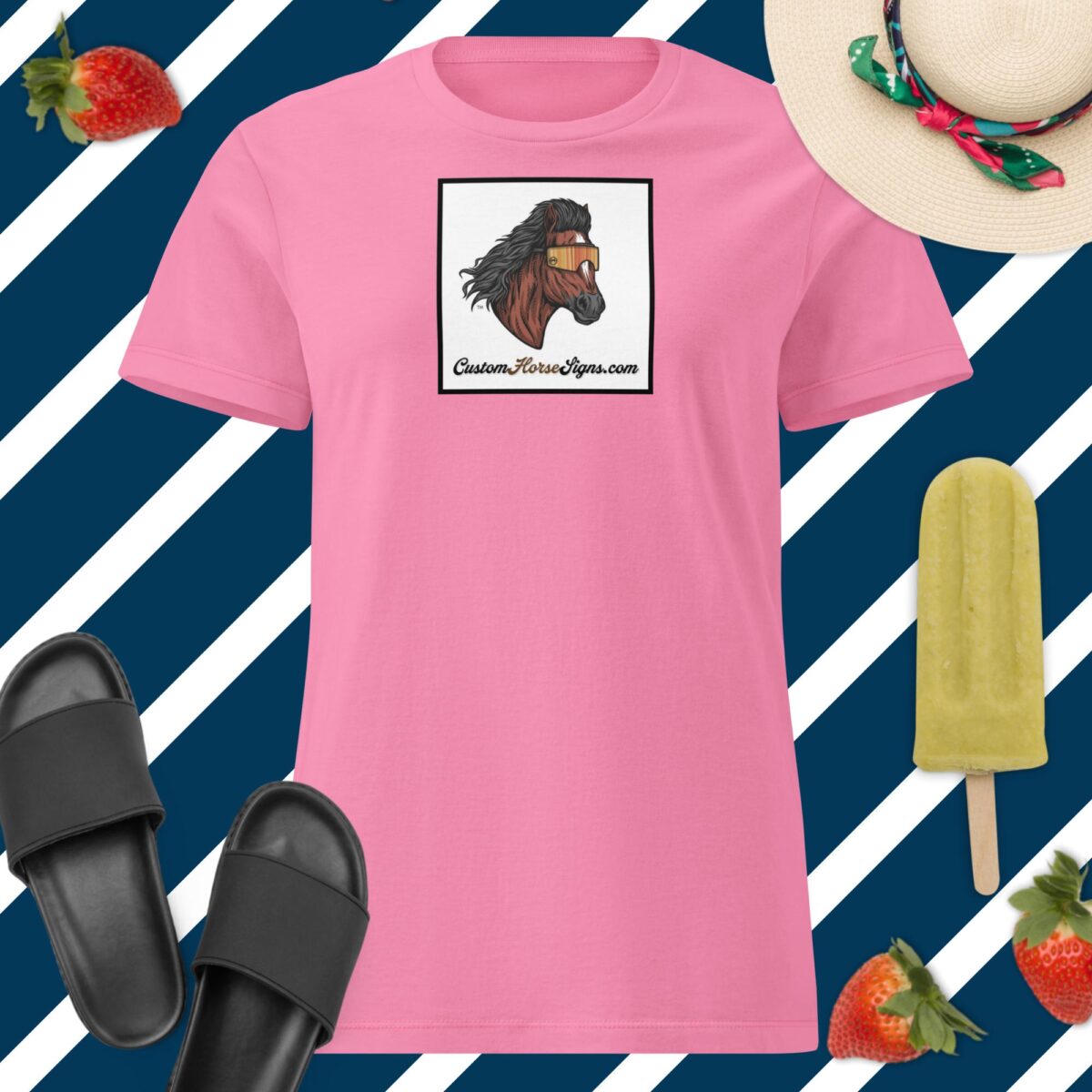 Horse Mullet Women’s Basic Softstyle T-Shirt