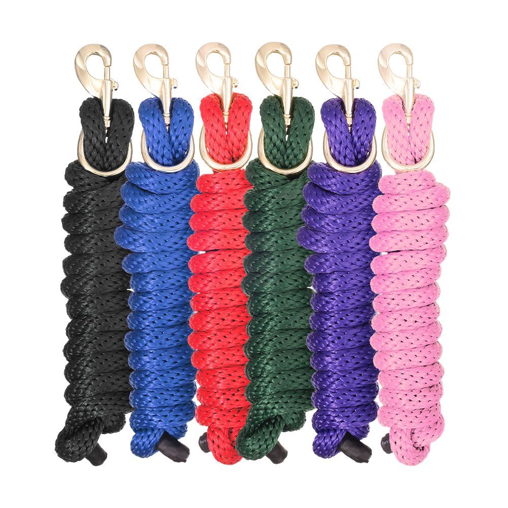 Colorful braided hair extensions in multiple shades on hooks.