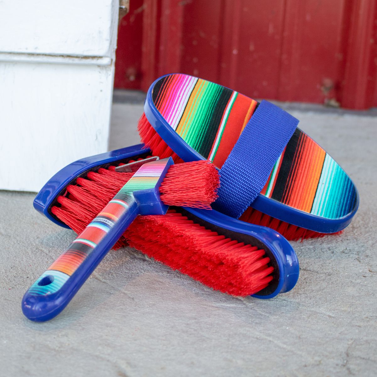 Tough1 - 4 Piece Printed Brush Package (Color: Serape)