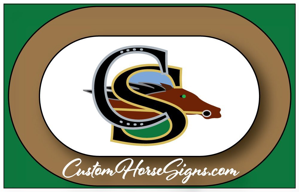 Buckets, Feeders & Hay Racks Archives - CustomHorseSigns.com